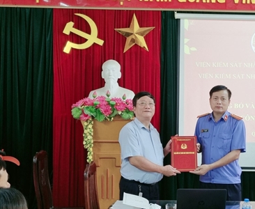 Viện KSND huyện Quốc Oai tổ chức buổi Lễ công bố và trao Quyết định Nghỉ...